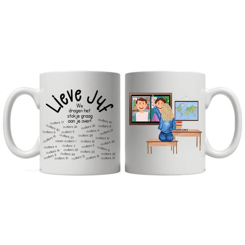Image of We dragen het stokje graag aan je over (juf)