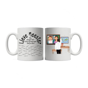 Lieve meester we dragen het stokje graag weer aan je over (namens de ouders/ verzorgers)